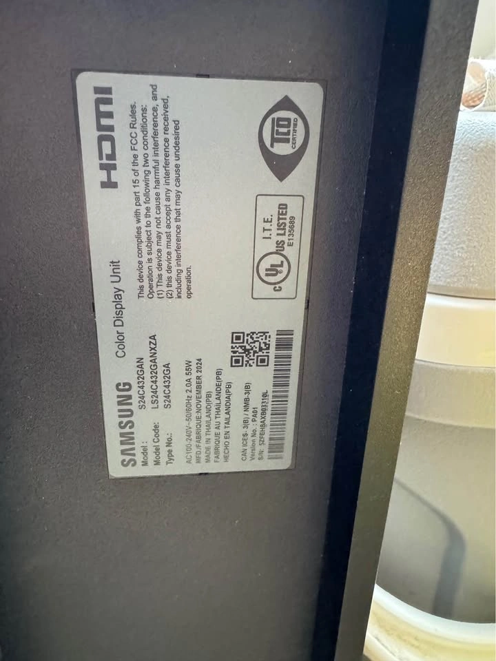 Samsung 24” FHD Monitor (S24C432GAN) - photo 4