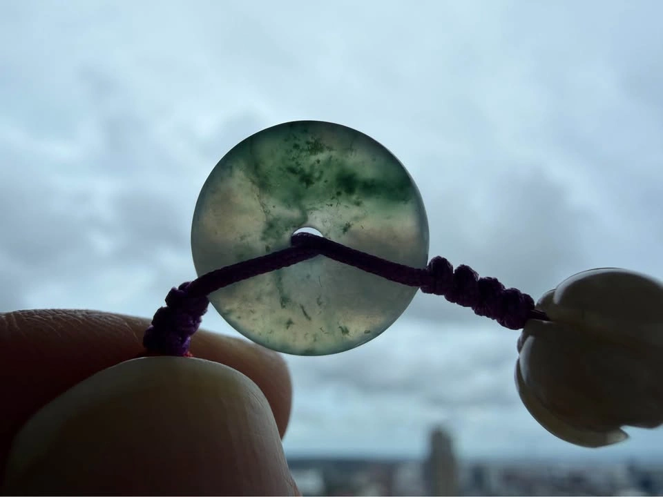 Handcrafted Grade A Jadeite Bracelet – Rainbow Pride Edition - photo 3