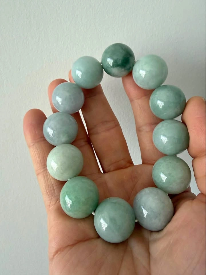Massive Type A Jadeite Jade Bracelet 20mm