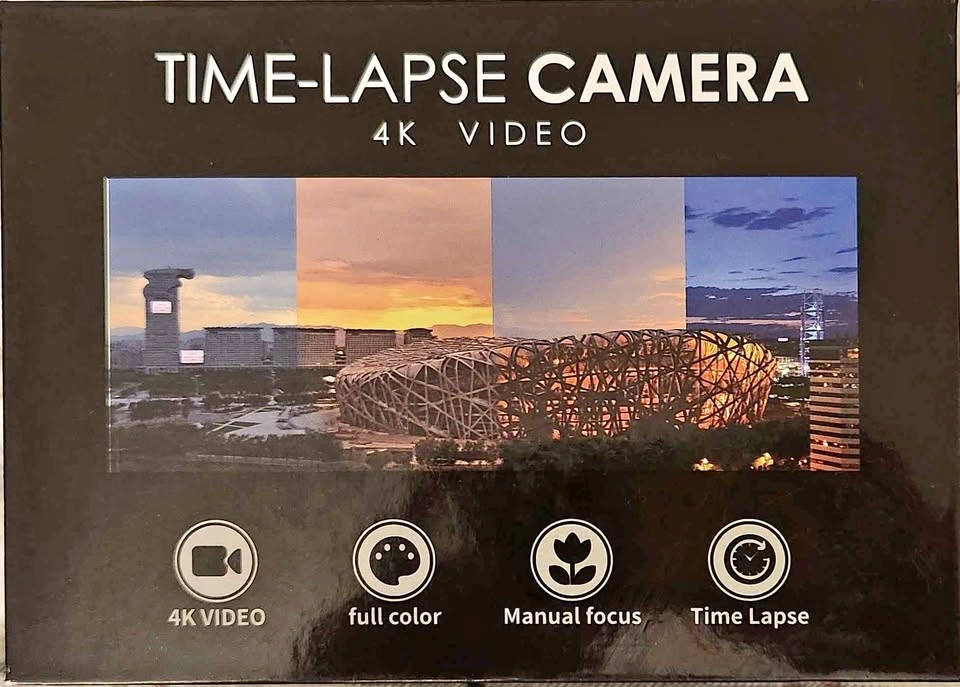 Brand New 4K Time-Lapse Camera (Model GDB2504E1180)