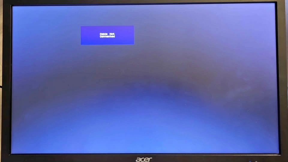 Acer 21.5" 1080p Monitor (VGA) - Includes Power Cable