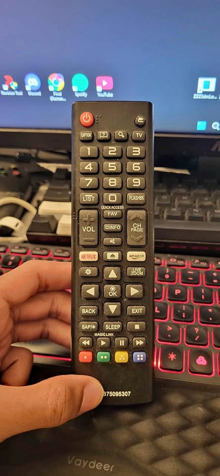 TV Remote Control (AKB75095307)