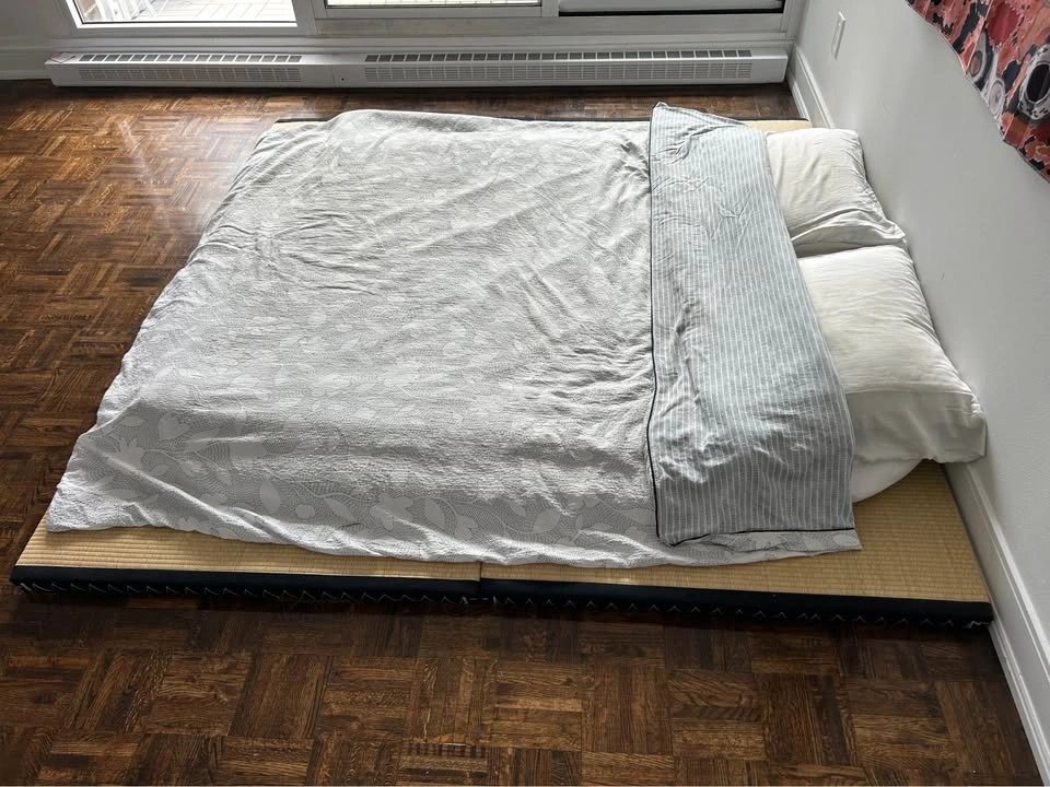 Traditional Japanese bed (shikibuton + 4 tatami mats) - photo 2