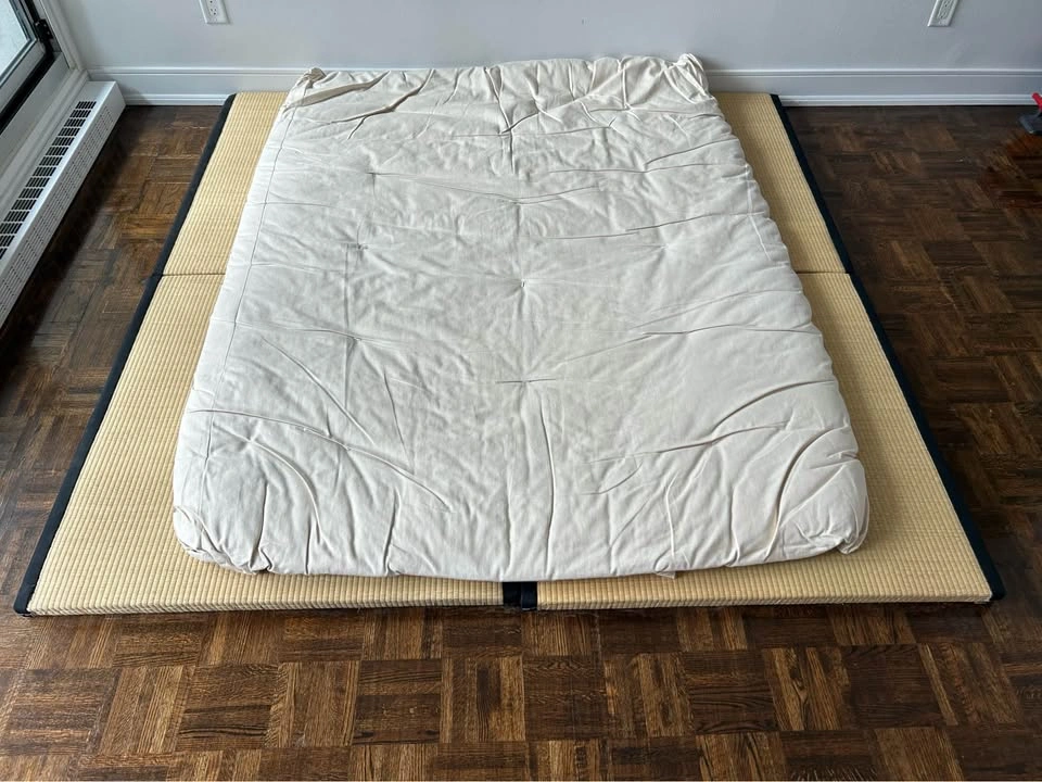 Traditional Japanese bed (shikibuton + 4 tatami mats) - photo 3