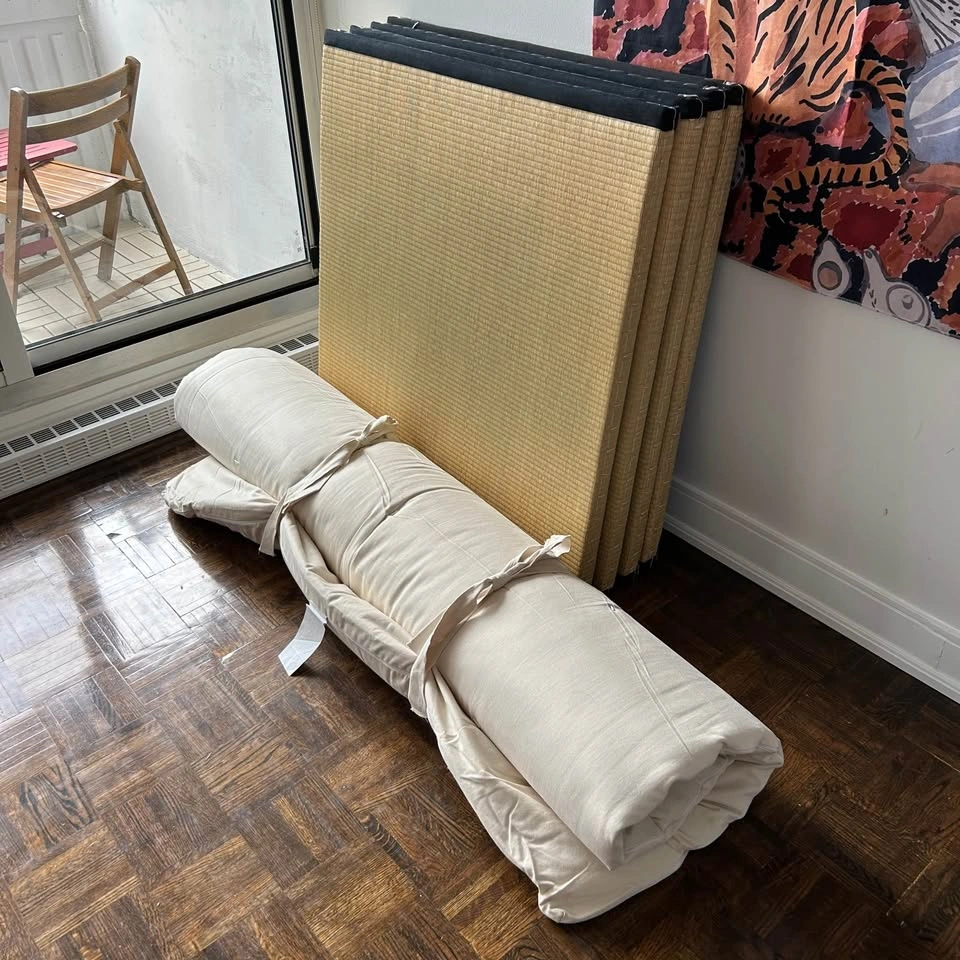 Traditional Japanese bed (shikibuton + 4 tatami mats) - photo 5
