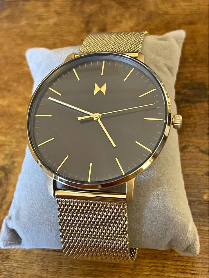 MVMT – Gold-Tone & Black Minimalist Watch