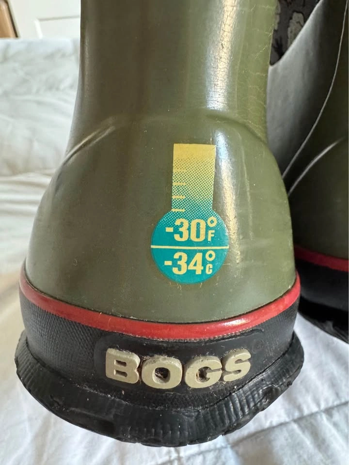 Kids Size 1 BOGS Winter Boots Rated for -30 Weather Green - photo 5