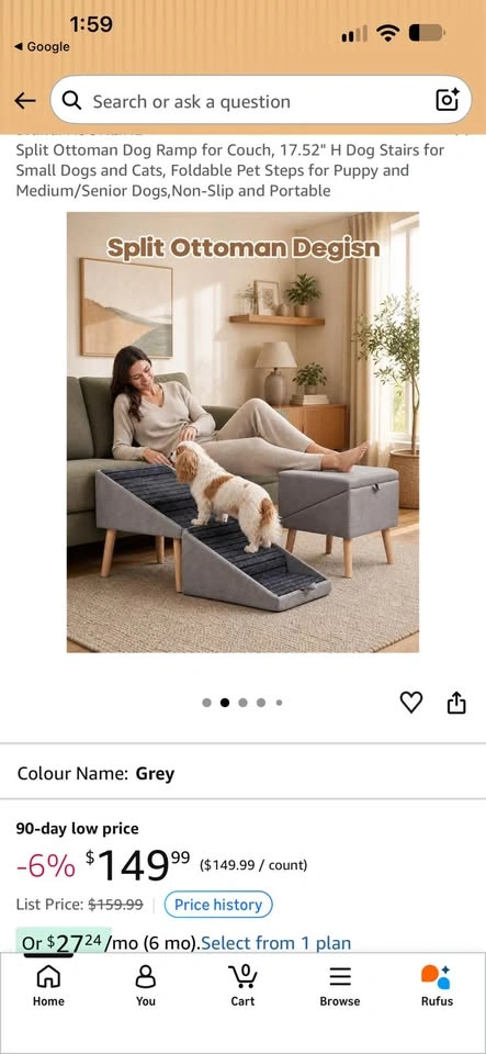 Dog / Ottoman Ramp Like New in Box - photo 4