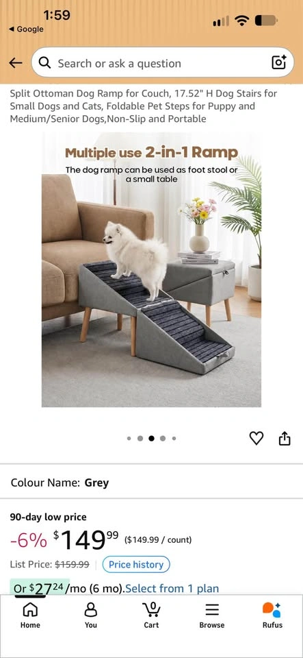 Dog / Ottoman Ramp Like New in Box - photo 5