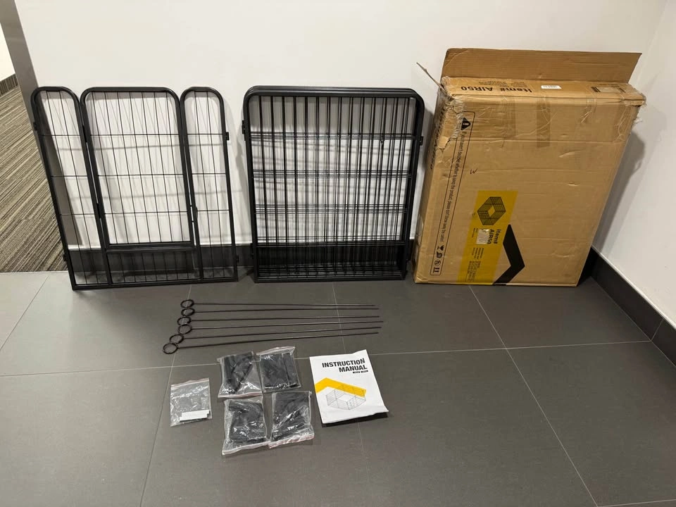 New Pet / Dog Crate/ Playyard 47” across 31 1/4 high - photo 4