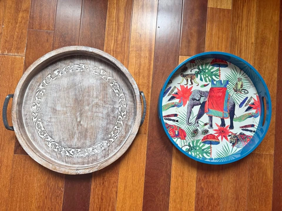 Round Decorative Trays made in India