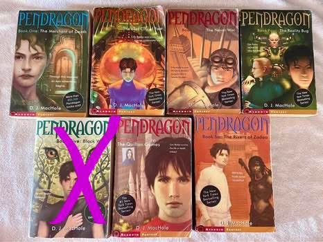 Pendragon Series Books 1-4 & 6-9 by D.J. MacHale - photo 2