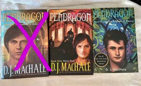Pendragon Series Books 1-4 & 6-9 by D.J. MacHale - photo 5