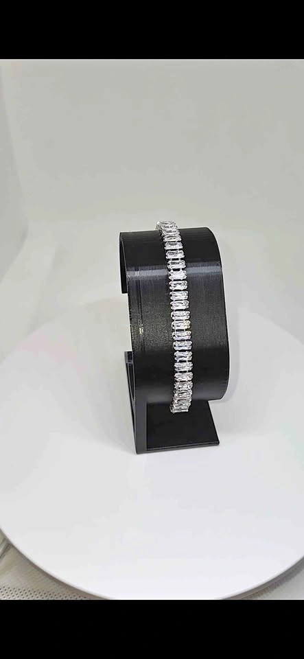 Emerald Cut Tennis Bracelet