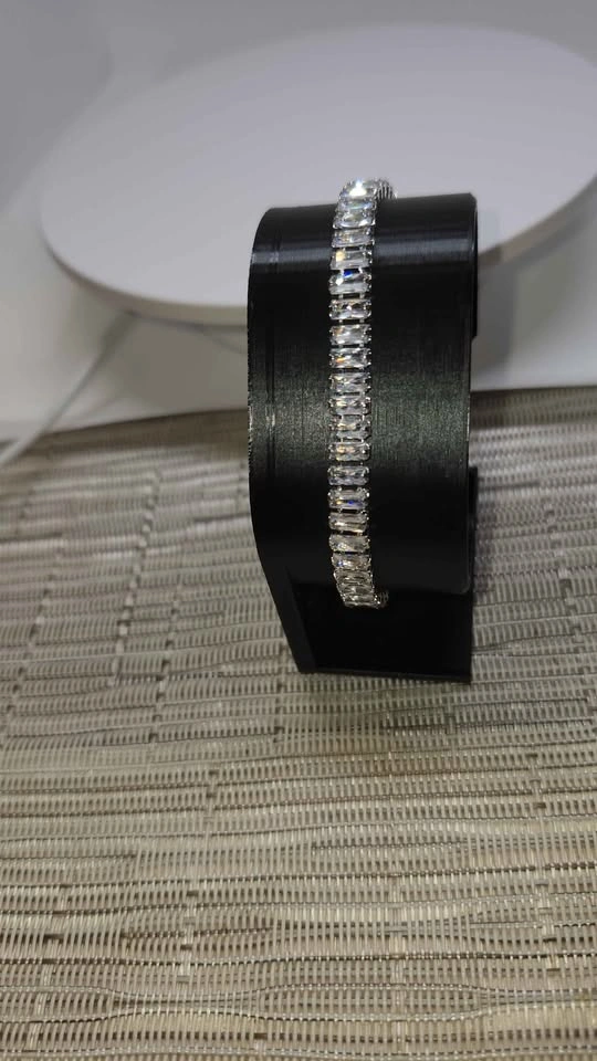 Emerald Cut Tennis Bracelet - photo 3
