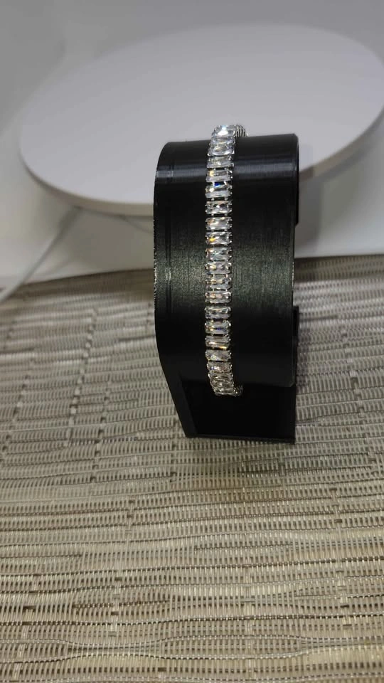 Emerald Cut Tennis Bracelet - photo 5