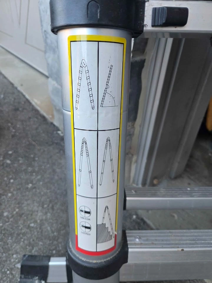 Aluminum Telescoping Multi-Position Ladder - photo 2