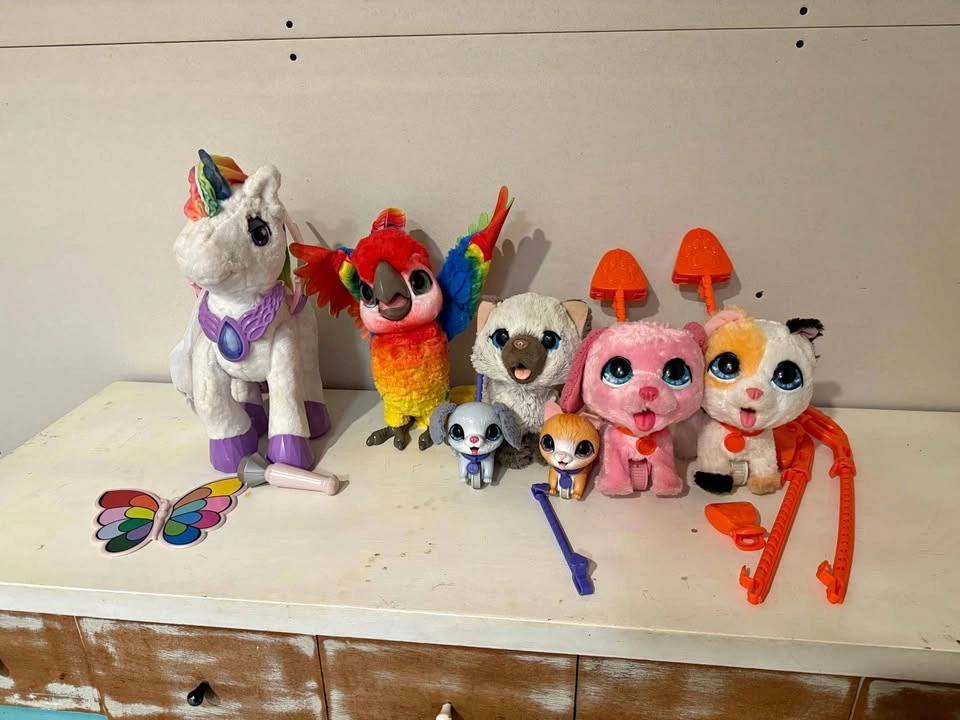 Barbie, Polly Pocket, and FurReal Friends, dolls of all kinds