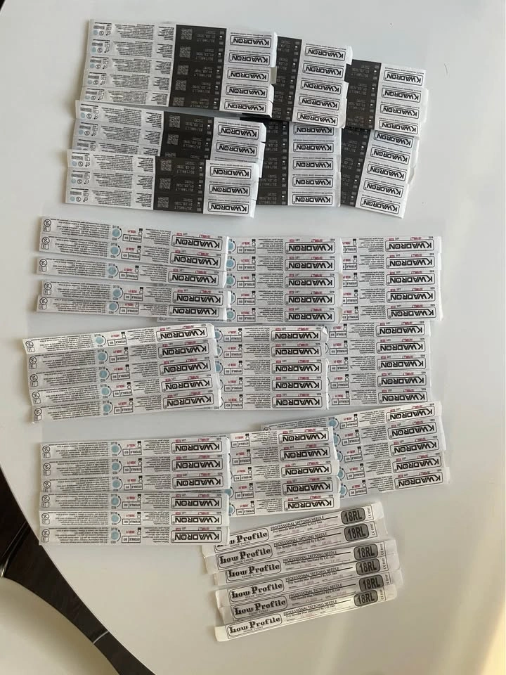 Tattoo Inks & Needles Lot – Kwadron / Low Profile / Solid Ink - photo 3