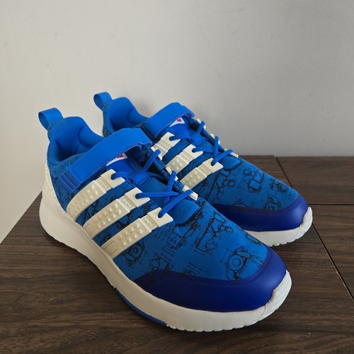 Adidas x Lego Racer TR Shoes Big Boys Size 7 Blue White GW1876 🏈 - photo 3