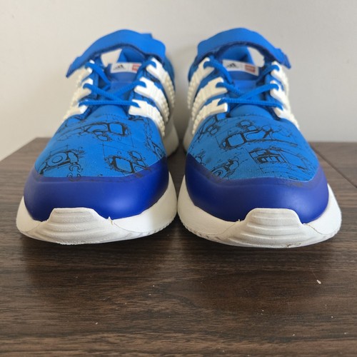 Adidas x Lego Racer TR Shoes Big Boys Size 7 Blue White GW1876 🏈 - photo 5