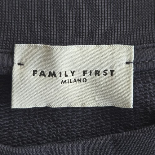 Family First Milano Sweater Mens Size Small Blue 100% Cotton 🏈 - photo 2