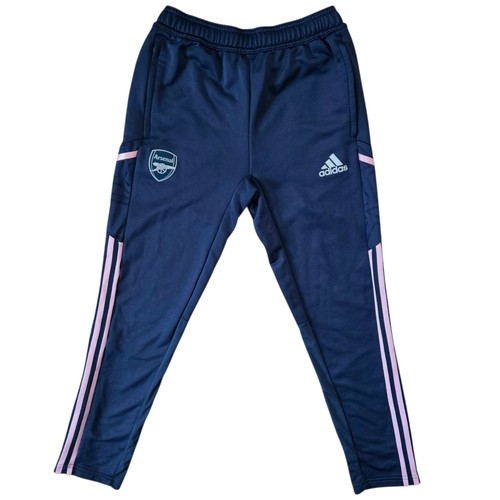 Adidas Arsenal Training Pants Youth Size Large Navy Pink 🏈