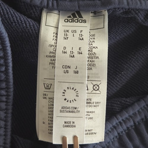 Adidas Arsenal Training Pants Youth Size Large Navy Pink 🏈 - photo 3