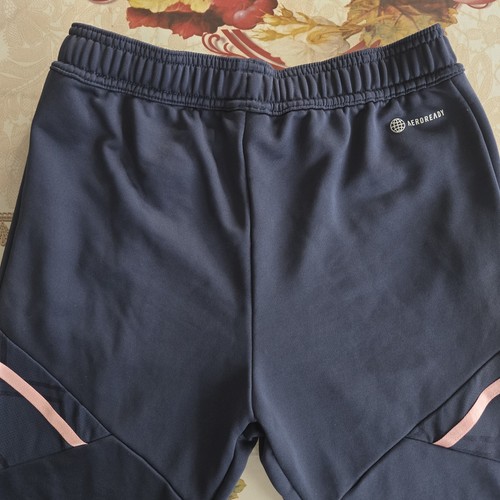 Adidas Arsenal Training Pants Youth Size Large Navy Pink 🏈 - photo 5