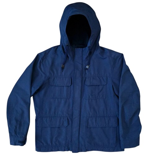 Uniqlo Mountain Parka Field Jacket Mens Size L Navy Blue 🏈