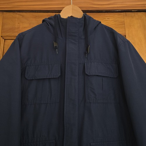 Uniqlo Mountain Parka Field Jacket Mens Size L Navy Blue 🏈 - photo 4