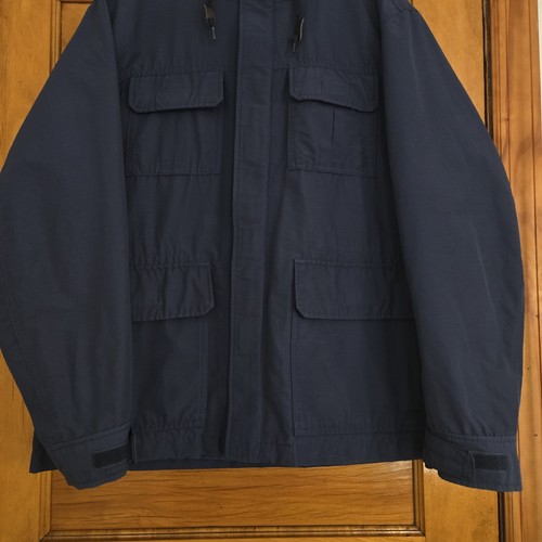Uniqlo Mountain Parka Field Jacket Mens Size L Navy Blue 🏈 - photo 5