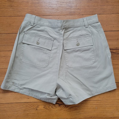 J. Crew Chino Shorts Womens Size 8 Beige Khaki High Rise 🏈 - photo 5