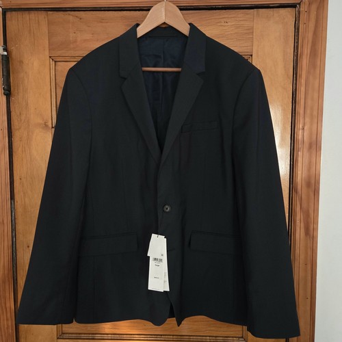 Calvin Klein Slim Fit Blazer Mens Size L Dark Sapphire 🏈 - photo 3