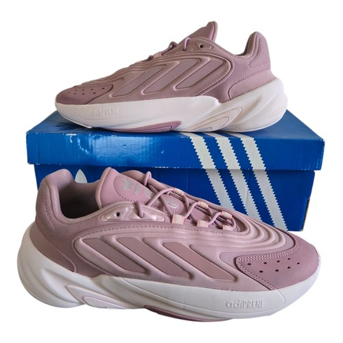 Adidas Originals Ozelia Womens Size 9 Pink White Sneakers 🏈