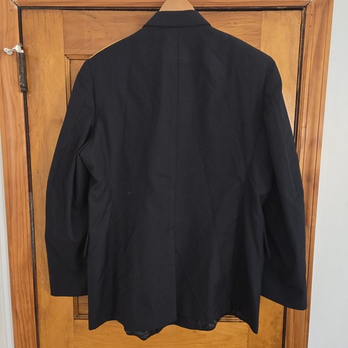 NWT US ARMY Blue Dress Coat Polyester/Wool Size 46L 🏈 - photo 5