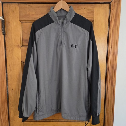 Under Armour Windcheater Quarter Zip Pullover Mens Size Large 🏈 - photo 3