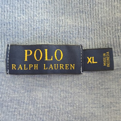 Polo Ralph Lauren Men's XL Blue 1/4 Zip Cotton Sweater 🏈 - photo 2
