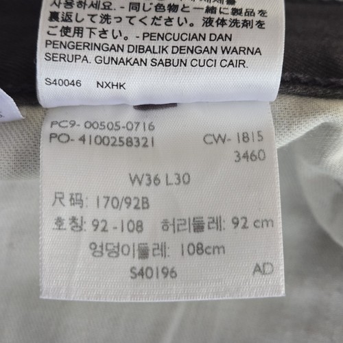 Levi's 505 Jeans Mens 36x30 Gray Regular Fit Straight Leg 🏈 - photo 3