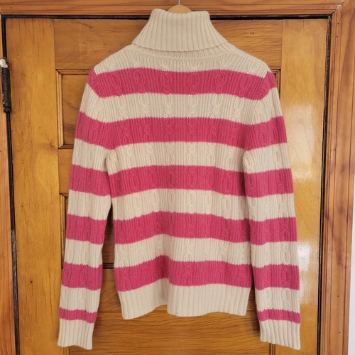 Vintage Daniel Bishop Turtleneck Sweater Womens Size M Ivory 🏈 - photo 5