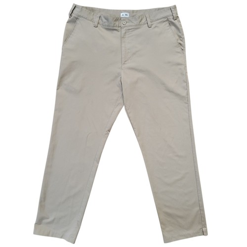 Adidas Chino Golf Pants Mens Size 36x32 Beige ClimaLite 🏈