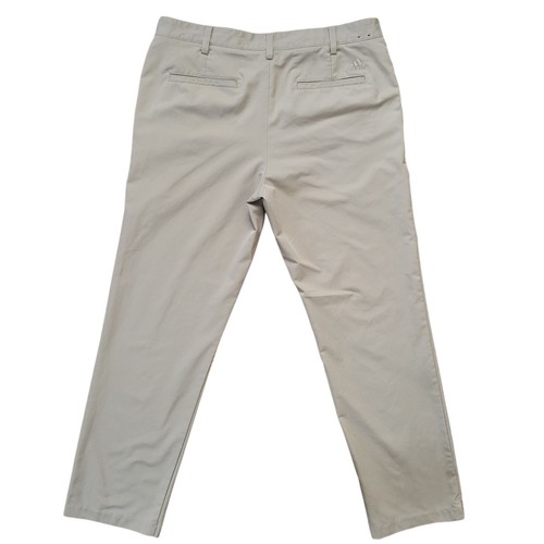 Adidas Chino Golf Pants Mens Size 36x32 Beige ClimaLite 🏈 - photo 2