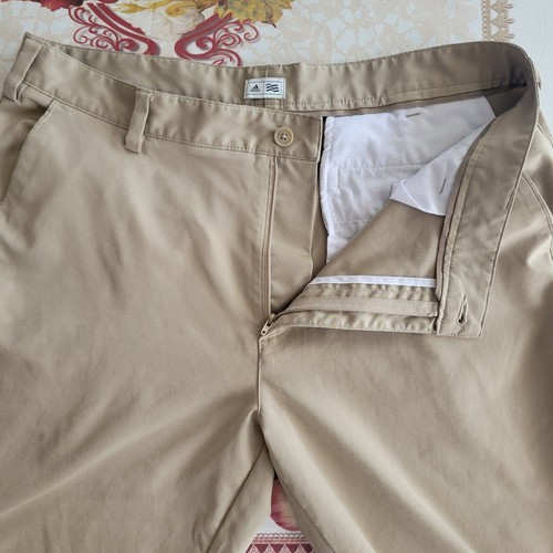 Adidas Chino Golf Pants Mens Size 36x32 Beige ClimaLite 🏈 - photo 4