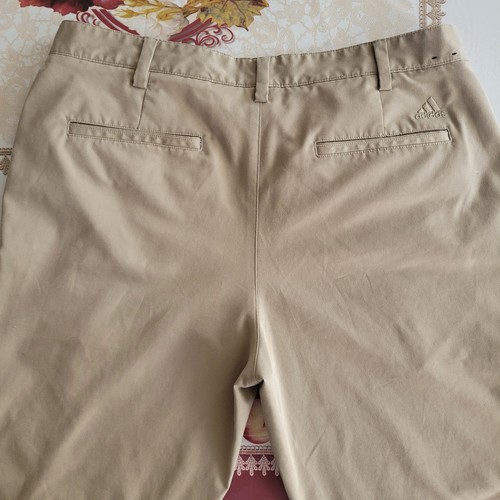 Adidas Chino Golf Pants Mens Size 36x32 Beige ClimaLite 🏈 - photo 5