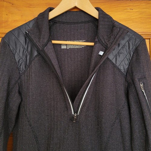 Victoria's Secret VSX Sport Jacket Womens M Gray Half Zip 🏈 - photo 5