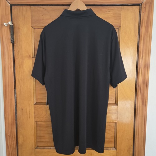 Nike Golf Polo Shirt Mens Size XL Black Dri Fit 🏈 - photo 4