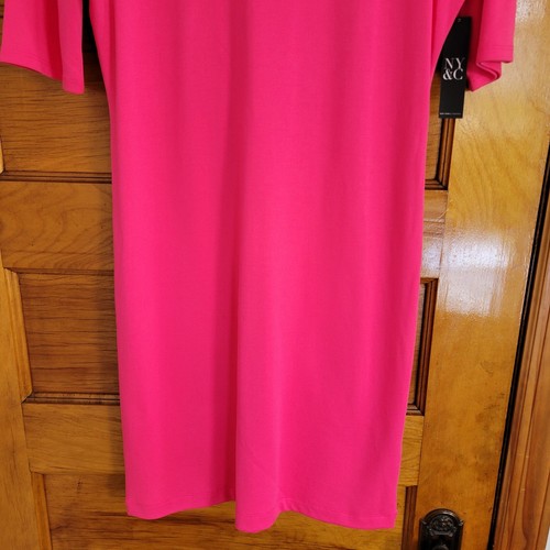 New York & Company Soho Street Dress Size Large Pink 🏈 - photo 4