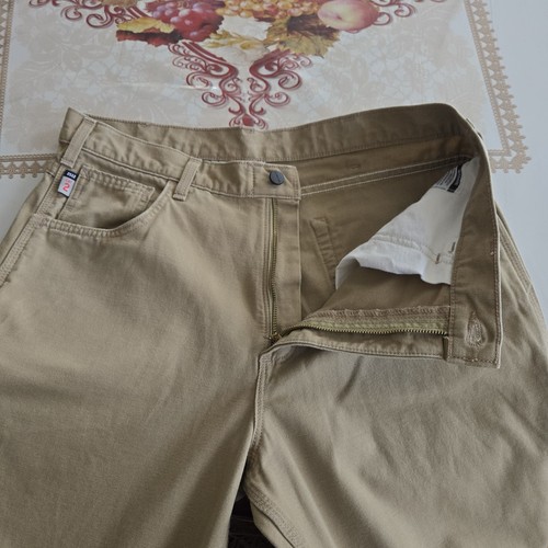 Carhartt FR Pants Mens 36x32 Khaki FRB159 Flame Resistant 🏈 - photo 4