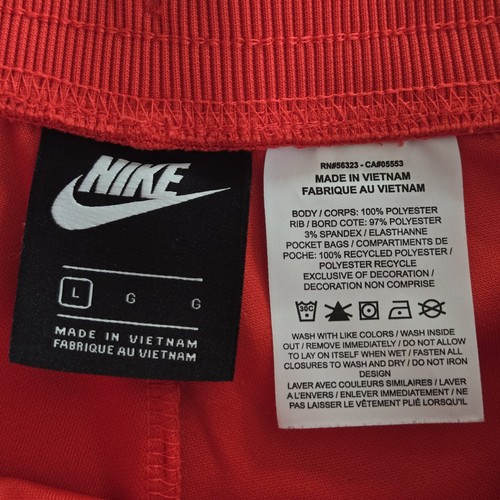 Nike Hyper Crop Pants Womens Size L Light Crimson White Flora 🏈l - photo 3