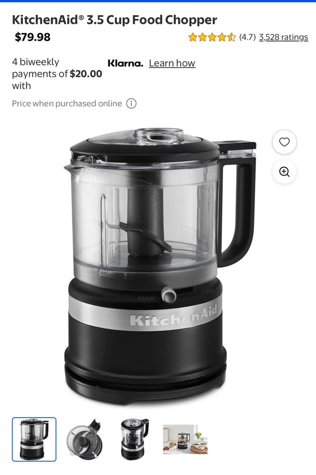 BNIB KITCHENAID chopper - photo 4